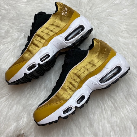 Nike Air Max 95 LX Wheat Gold - Picture 4 of 7
